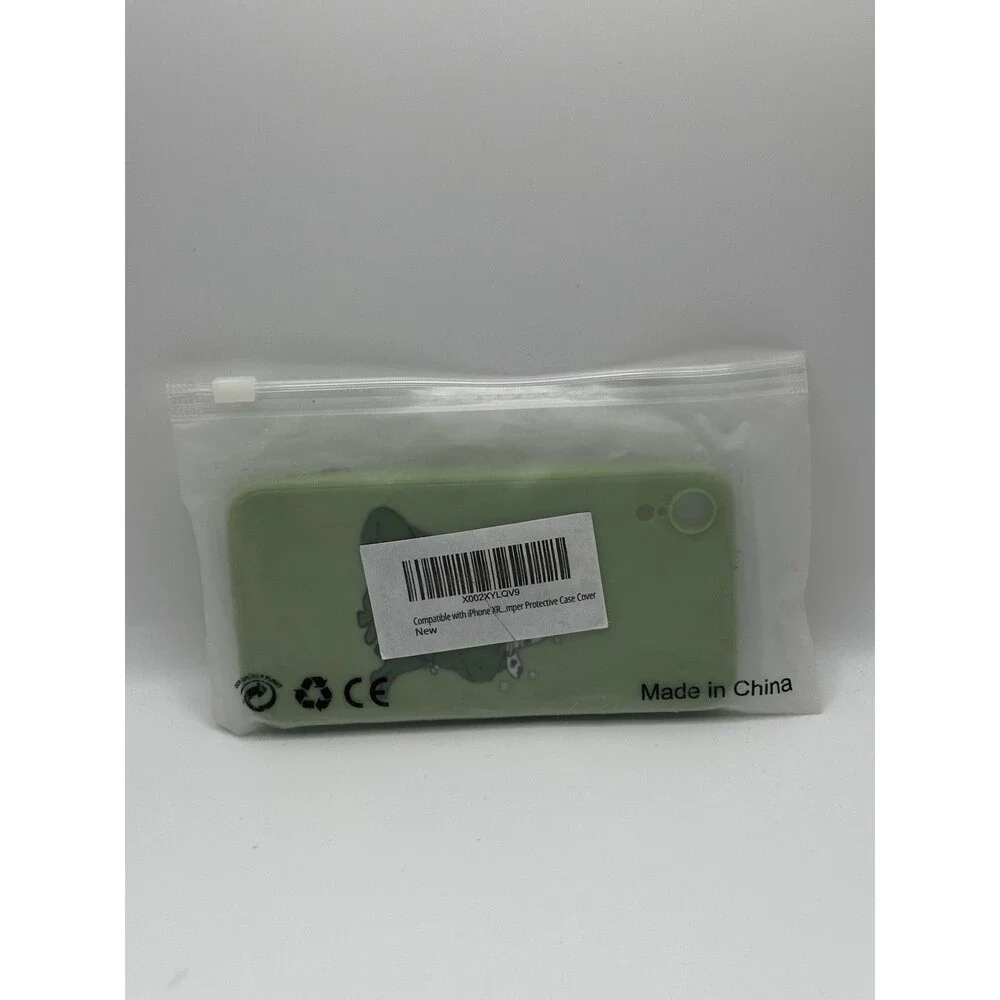 Cowboy Frog iPhone XR Protective Case - Light Green Silicone Bumper Cover